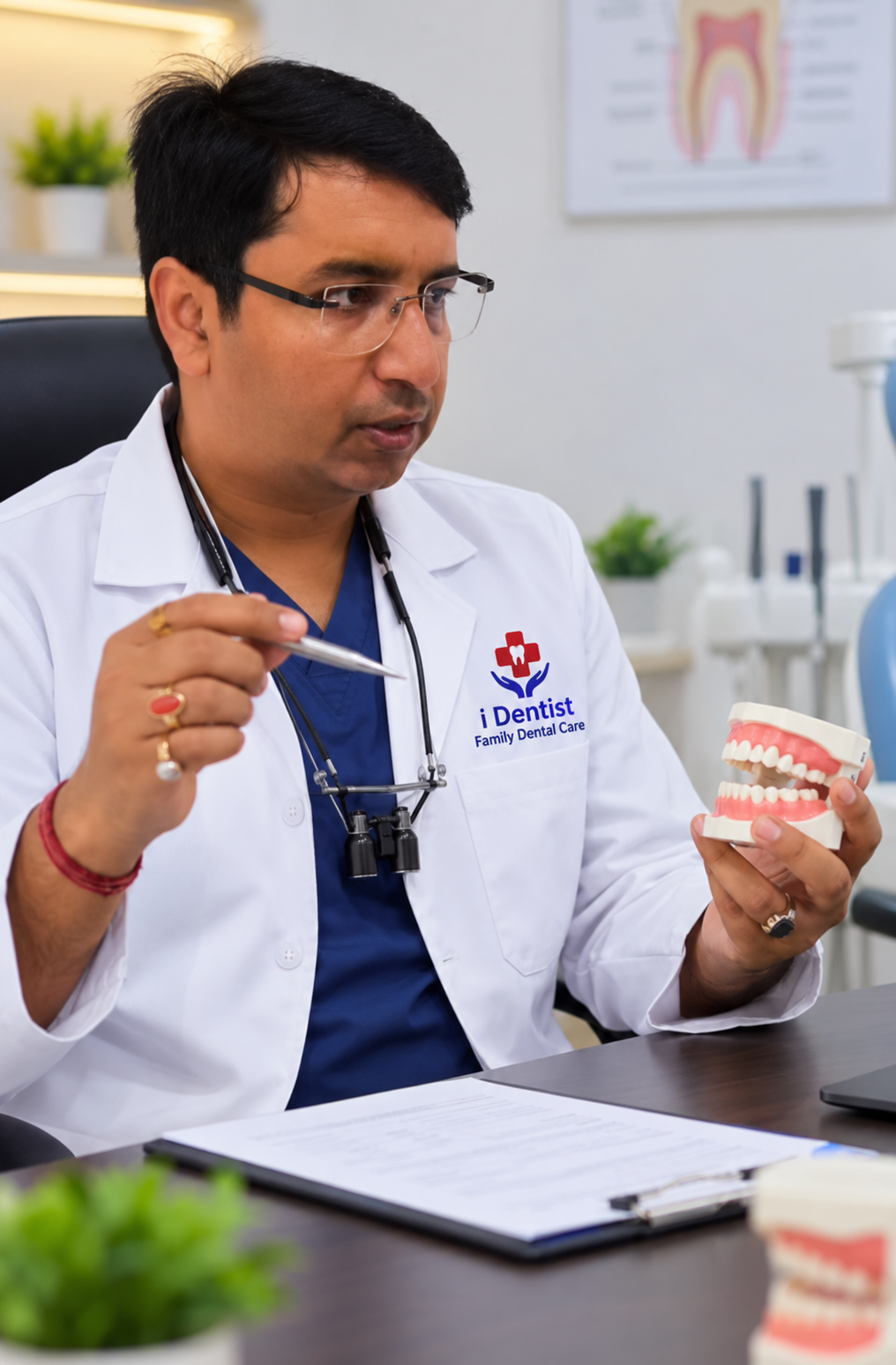 Dr. Sandeep Saurabh, MDS, at i Dentist Family Dental Care in Ranchi